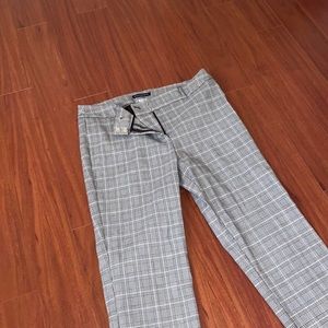 Checkered dress pants